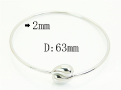 HY Wholesale Bangles Jewelry Stainless Steel 316L Popular Bangle-HY59B0350OL