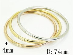 HY Wholesale Bangles Jewelry Stainless Steel 316L Popular Bangle-HY58B0658OW