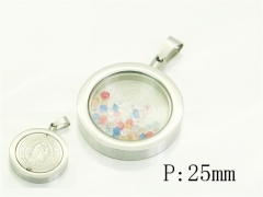 HY Wholesale Pendant Jewelry 316L Stainless Steel Jewelry Pendant-HY12P2089OR