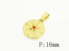 HY Wholesale Pendant Jewelry 316L Stainless Steel Jewelry Pendant-HY12P2087WJL