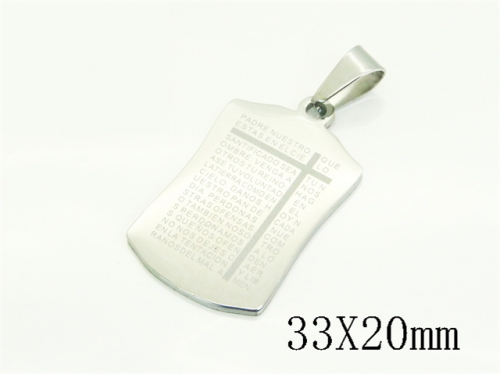 HY Wholesale Pendant Jewelry 316L Stainless Steel Jewelry Pendant-HY12P2044JF