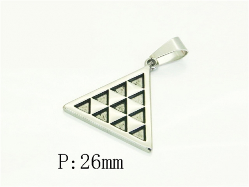 HY Wholesale Pendant Jewelry 316L Stainless Steel Jewelry Pendant-HY12P2064JE