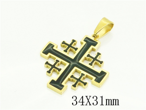 HY Wholesale Pendant Jewelry 316L Stainless Steel Jewelry Pendant-HY59P1208ML