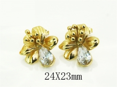 HY Wholesale Earrings Jewelry 316L Stainless Steel Earrings Jewelry-HY80E1656OR