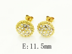 HY Wholesale Earrings Jewelry 316L Stainless Steel Earrings Jewelry-HY48E0102HHS