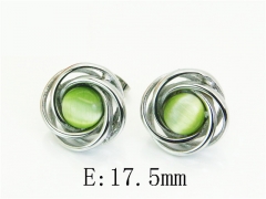 HY Wholesale Earrings Jewelry 316L Stainless Steel Earrings Jewelry-HY80E1623ME