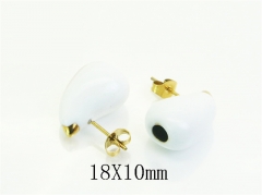 HY Wholesale Earrings Jewelry 316L Stainless Steel Earrings Jewelry-HY94E0297OG