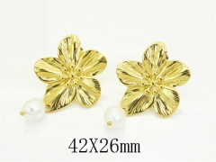 HY Wholesale Earrings Jewelry 316L Stainless Steel Earrings Jewelry-HY30E2212PL