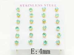 HY Wholesale Earrings Jewelry 316L Stainless Steel Earrings Jewelry-HY94E0372OR