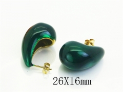 HY Wholesale Earrings Jewelry 316L Stainless Steel Earrings Jewelry-HY94E0261OC