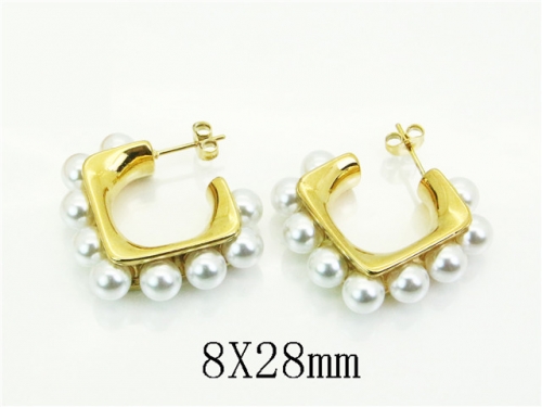 HY Wholesale Earrings Jewelry 316L Stainless Steel Earrings Jewelry-HY80E1610OL