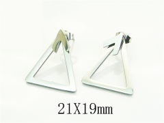 HY Wholesale Earrings Jewelry 316L Stainless Steel Earrings Jewelry-HY70E1515KR