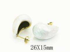 HY Wholesale Earrings Jewelry 316L Stainless Steel Earrings Jewelry-HY32E0674OW