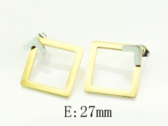 HY Wholesale Earrings Jewelry 316L Stainless Steel Earrings Jewelry-HY70E1514CLL