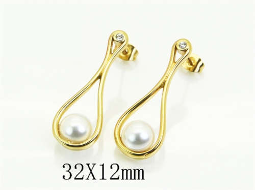 HY Wholesale Earrings Jewelry 316L Stainless Steel Earrings Jewelry-HY80E1515NL