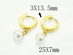 HY Wholesale Earrings Jewelry 316L Stainless Steel Earrings Jewelry-HY30E2124ML