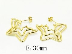 HY Wholesale Earrings Jewelry 316L Stainless Steel Earrings Jewelry-HY80E1642MS