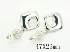 HY Wholesale Earrings Jewelry 316L Stainless Steel Earrings Jewelry-HY80E1601NC