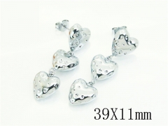 HY Wholesale Earrings Jewelry 316L Stainless Steel Earrings Jewelry-HY80E1593OL