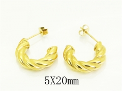 HY Wholesale Earrings Jewelry 316L Stainless Steel Earrings Jewelry-HY48E0097HBB