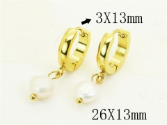 HY Wholesale Earrings Jewelry 316L Stainless Steel Earrings Jewelry-HY30E2176OW