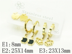 HY Wholesale Earrings Jewelry 316L Stainless Steel Earrings Jewelry-HY09E0312NF