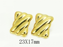 HY Wholesale Earrings Jewelry 316L Stainless Steel Earrings Jewelry-HY89E0595GJO