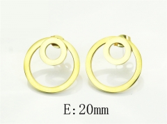 HY Wholesale Earrings Jewelry 316L Stainless Steel Earrings Jewelry-HY70E1520YLL