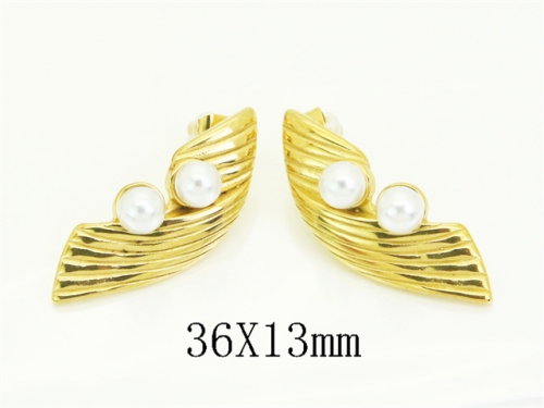 HY Wholesale Earrings Jewelry 316L Stainless Steel Earrings Jewelry-HY13E0069HSS