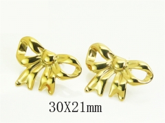 HY Wholesale Earrings Jewelry 316L Stainless Steel Earrings Jewelry-HY89E0573BJO