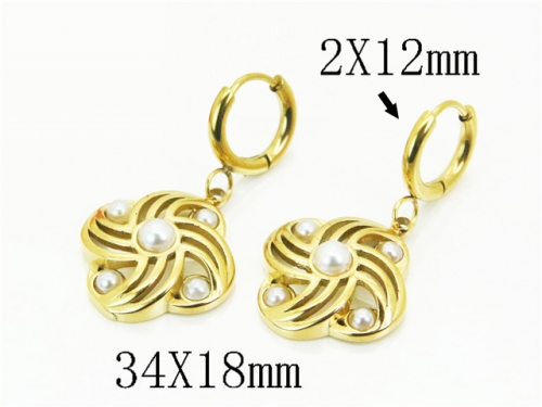 HY Wholesale Earrings Jewelry 316L Stainless Steel Earrings Jewelry-HY80E1627NC