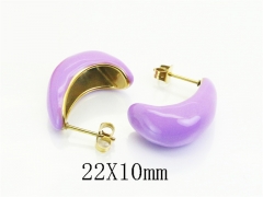 HY Wholesale Earrings Jewelry 316L Stainless Steel Earrings Jewelry-HY94E0285OE