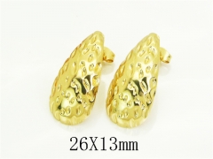 HY Wholesale Earrings Jewelry 316L Stainless Steel Earrings Jewelry-HY60E2043JV