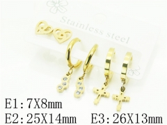 HY Wholesale Earrings Jewelry 316L Stainless Steel Earrings Jewelry-HY09E0308NR