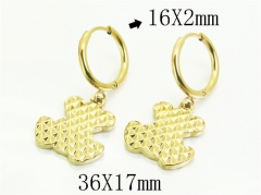 HY Wholesale Earrings Jewelry 316L Stainless Steel Earrings Jewelry-HY94E0253OL