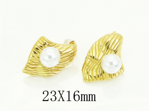 HY Wholesale Earrings Jewelry 316L Stainless Steel Earrings Jewelry-HY13E0068PE