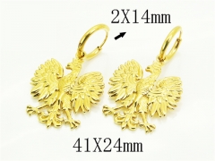 HY Wholesale Earrings Jewelry 316L Stainless Steel Earrings Jewelry-HY48E0105PR