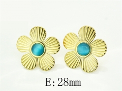 HY Wholesale Earrings Jewelry 316L Stainless Steel Earrings Jewelry-HY80E1650ME