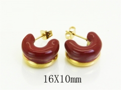 HY Wholesale Earrings Jewelry 316L Stainless Steel Earrings Jewelry-HY94E0310OB