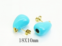 HY Wholesale Earrings Jewelry 316L Stainless Steel Earrings Jewelry-HY94E0304OY