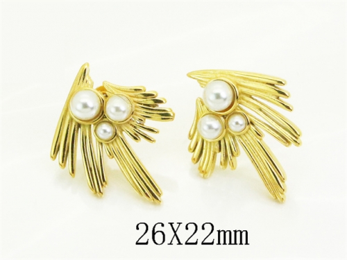 HY Wholesale Earrings Jewelry 316L Stainless Steel Earrings Jewelry-HY48E0082HHW