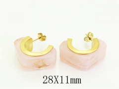 HY Wholesale Earrings Jewelry 316L Stainless Steel Earrings Jewelry-HY80E1544PU