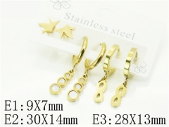 HY Wholesale Earrings Jewelry 316L Stainless Steel Earrings Jewelry-HY09E0310NV