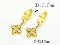 HY Wholesale Earrings Jewelry 316L Stainless Steel Earrings Jewelry-HY32E0693NL