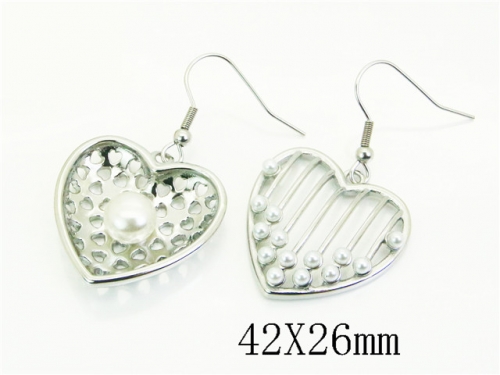 HY Wholesale Earrings Jewelry 316L Stainless Steel Earrings Jewelry-HY80E1585NL