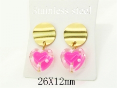 HY Wholesale Earrings Jewelry 316L Stainless Steel Earrings Jewelry-HY92E0271HDD