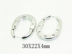 HY Wholesale Earrings Jewelry 316L Stainless Steel Earrings Jewelry-HY80E1711HWW