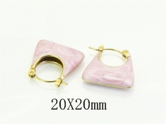 HY Wholesale Earrings Jewelry 316L Stainless Steel Earrings Jewelry-HY80E1552FOL