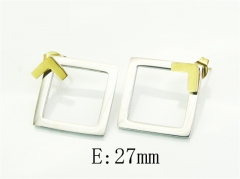 HY Wholesale Earrings Jewelry 316L Stainless Steel Earrings Jewelry-HY70E1513ZLL