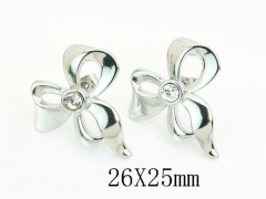 HY Wholesale Earrings Jewelry 316L Stainless Steel Earrings Jewelry-HY80E1570MB